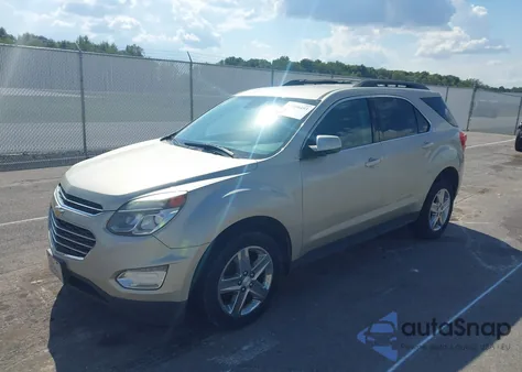2016 Chevrolet Equinox Lt from USA, damaged, VIN 2GNALCEK1G1177380
